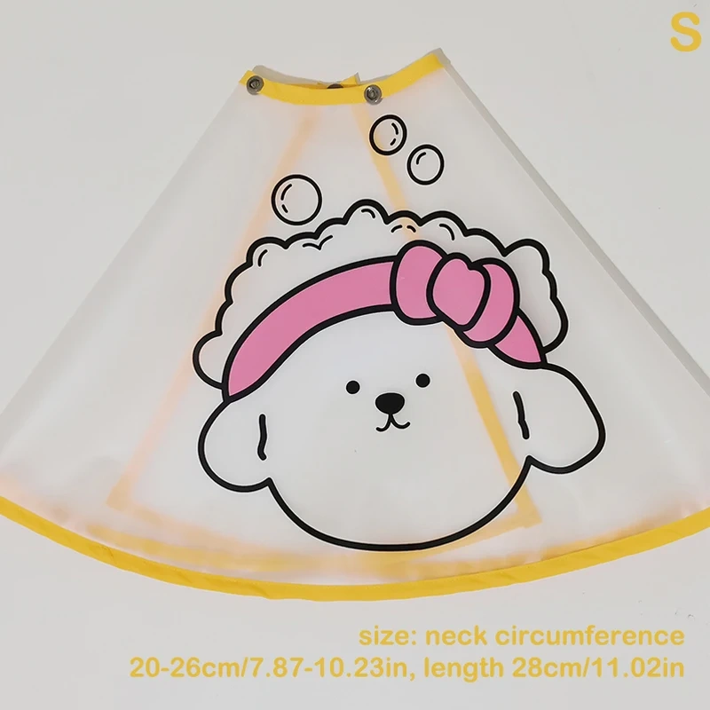 Pets Dogs Clothes Cloak Haircut Cloak Jacket For Dogs Cats Tear Stain Facial Care Waterproof Raincoat Cape Cloth Pet Supplies