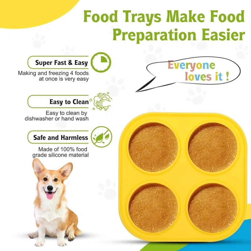 Fillable Dog Toys Silicone Pet Dog Toys Dog Chew Toys Refillable Dog Food Ball Dog Feeding Ball Dishwasher Interactive Rubber
