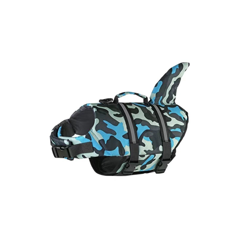Pet Dog Life Jacket Vest Clothes Life Vest Collar Harness Dog Swimming Summer Swimwear Mermaid Shark Life jacket