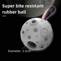 ZMaker 2024 New Rubber Pet Slow Licking Snack Ball Toy Freezable Fillable Interactive Chew Toy Dog Treat Ball