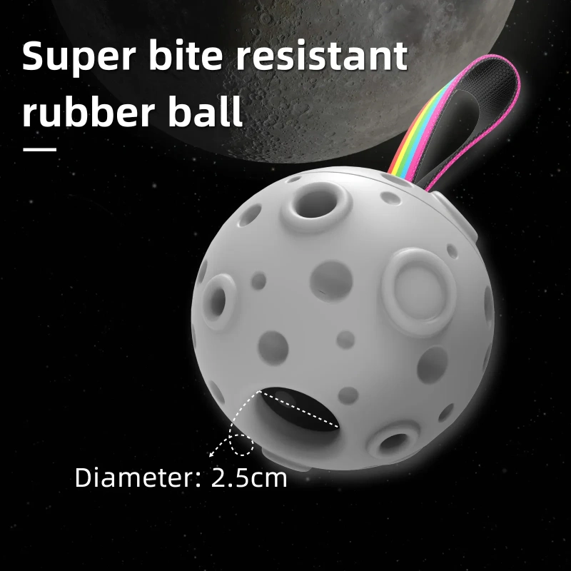 ZMaker 2024 New Rubber Pet Slow Licking Snack Ball Toy Freezable Fillable Interactive Chew Toy Dog Treat Ball