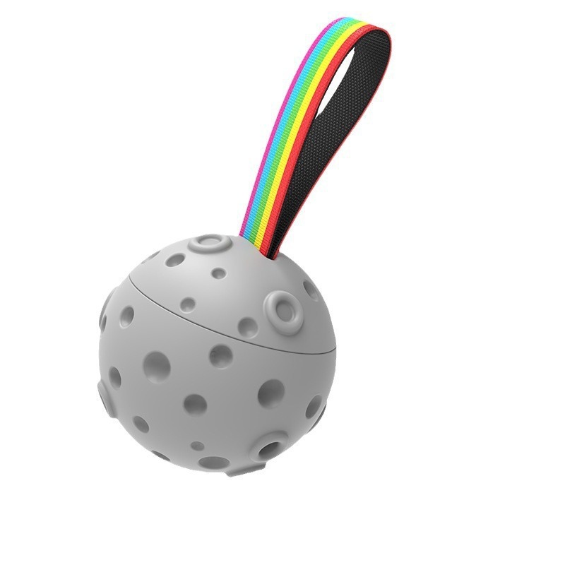New Rubber Pet Slow Licking Snack Ball Toy Freezable Fillable Interactive Chew Toy Dog Treat Ball