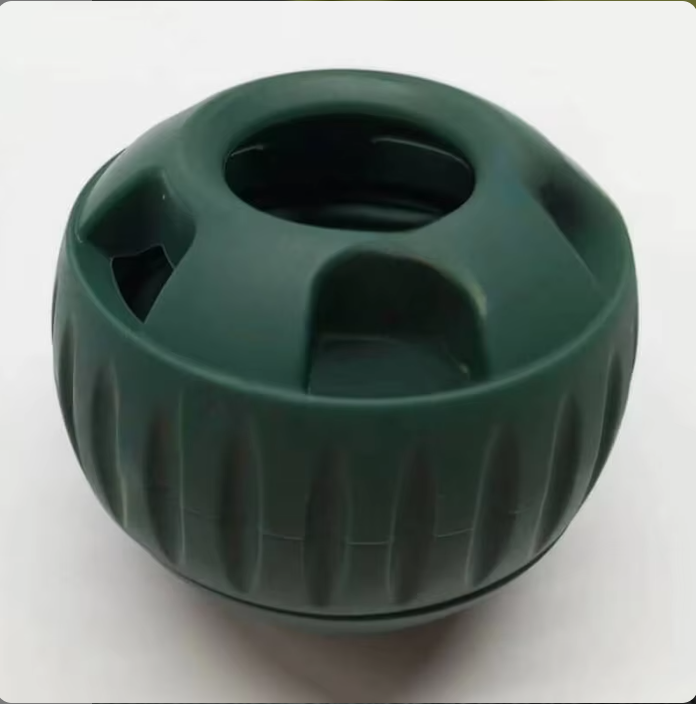 Fillable Dog Toys Silicone Pet Dog Toys Dog Chew Toys Refillable Dog Food Ball Dog Feeding Ball Dishwasher Interactive Rubber