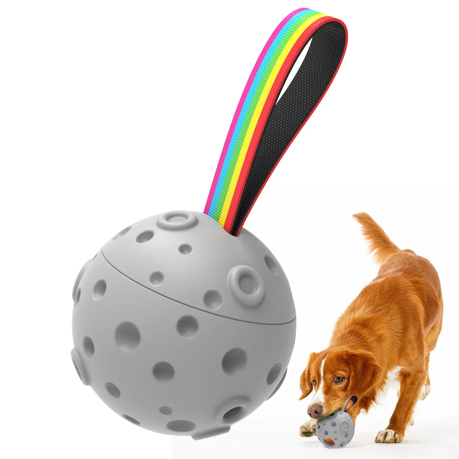 Sobirdos 2pcs Dog Chew Toys With Silicone Tray Old,Frozen Dog Food