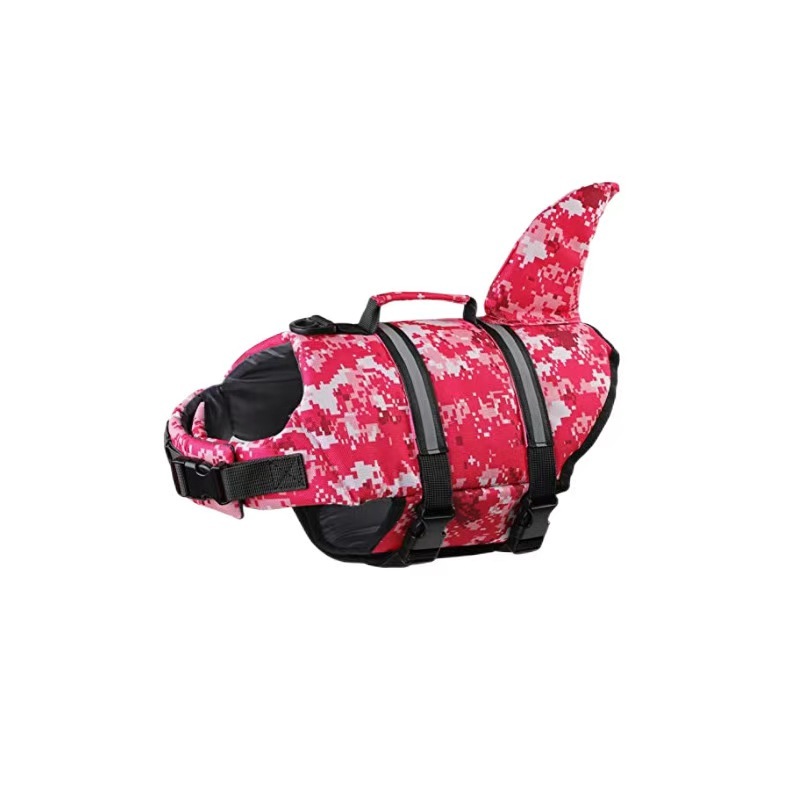 Pet Dog Life Jacket Vest Clothes Life Vest Collar Harness Dog Swimming Summer Swimwear Mermaid Shark Life jacket