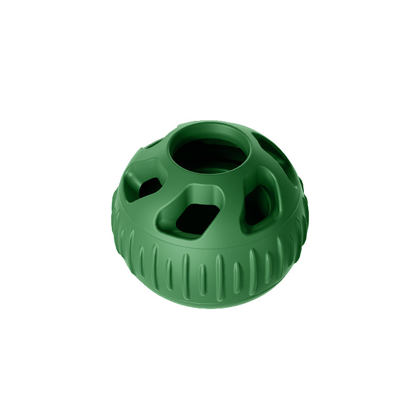 Dog Silicone Slow Food Ball Bite Resistant Slow Food Ball Safe Slow Food Ball Help Grinding Teeth for Pets