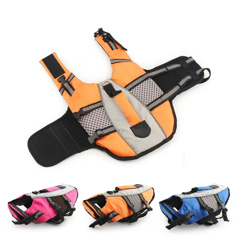 Pet Dog Life Jacket Safety Clothes Life Vest Swimming Clothes Swimwear for Small Big Dog Comfortable Dog Jacket Supplies XS-XXL