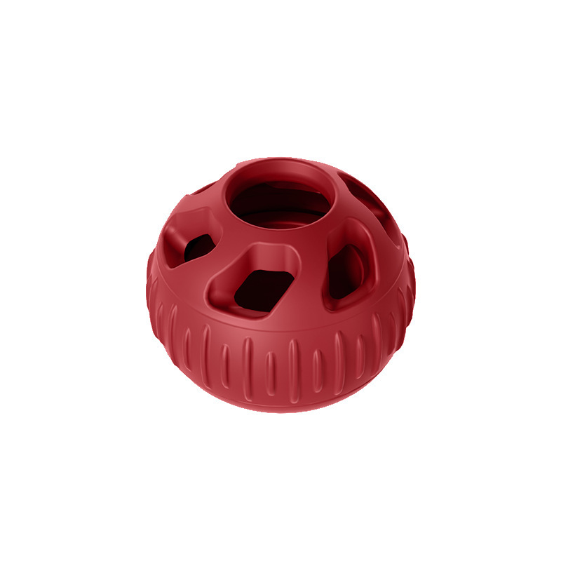 Dog Silicone Slow Food Ball Bite Resistant Slow Food Ball Safe Slow Food Ball Help Grinding Teeth for Pets