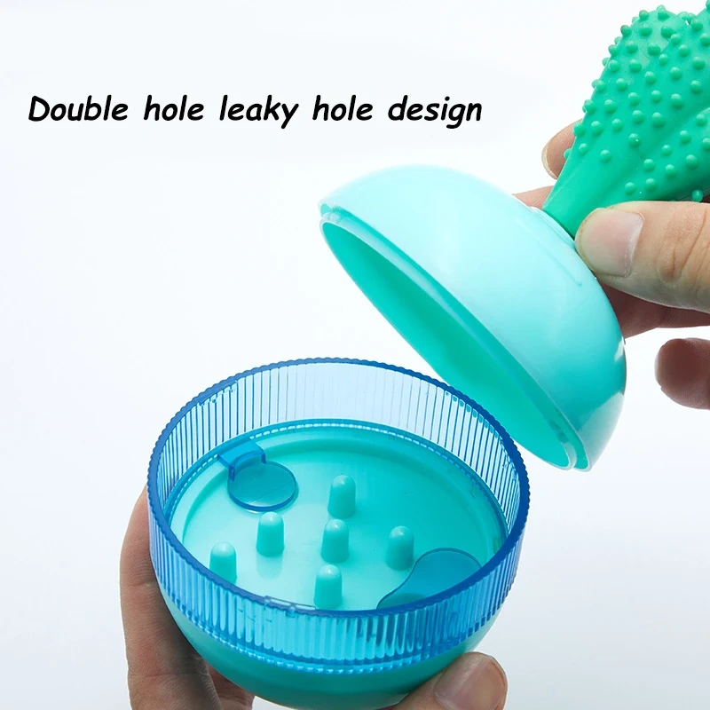 Tumbler Cactus Leaky Food Ball Dog Toy Slowly Feeding Bite-resistant Durable Interactive Training Pet Supplies Entertainment Toy