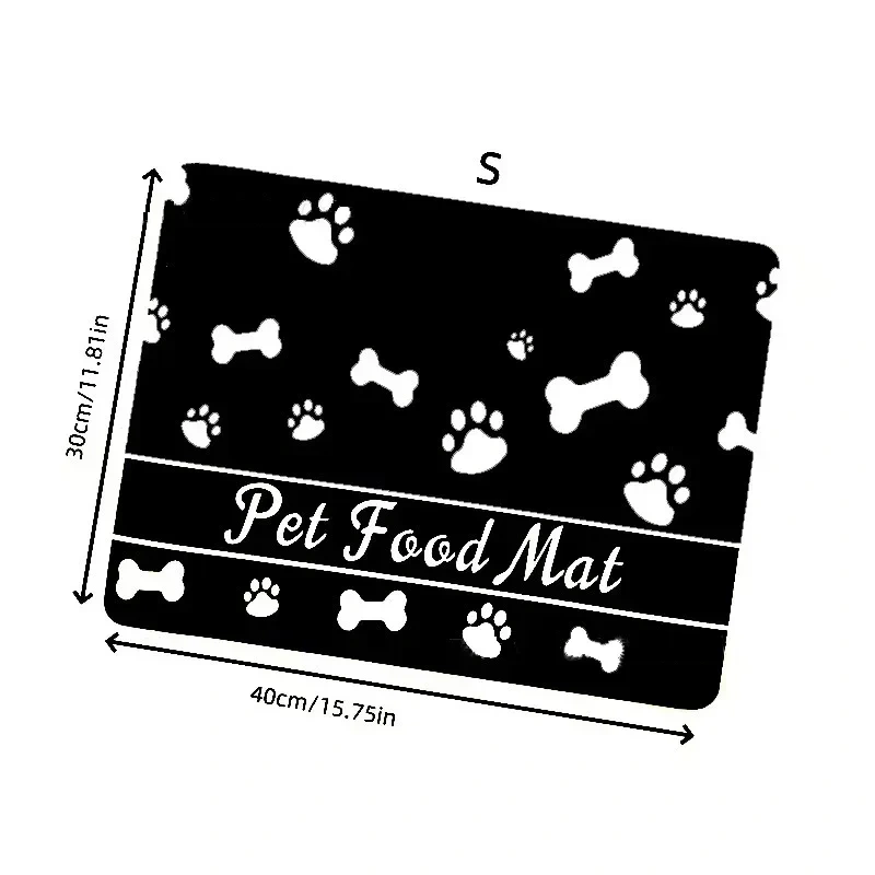 Pet cat and dog meal mats, feeding mats, waterproof, quick drying, easy to clean, beautiful supplies, cat mats, cat products