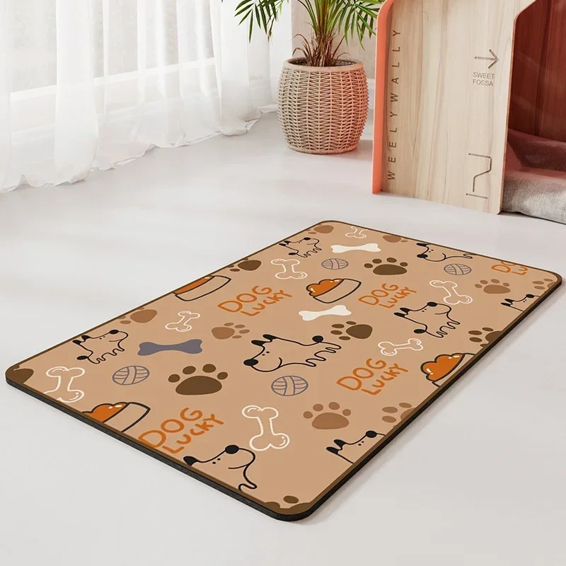 Pet cat and dog meal mats, feeding mats, waterproof, quick drying, easy to clean, beautiful supplies, cat mats, cat products