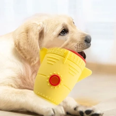 New Silicone Pet Slow Food Toys Pet Teething Puzzle Reward Training Dog Leakage Toys