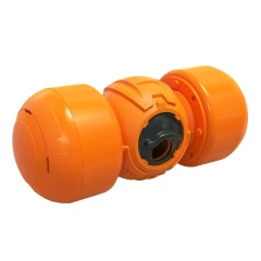 Large Dog Interact Toy Adjustable Food Leak Aperture Dispenser Pulley Wobble Wag Giggle Squeaky Slowly Feeding Durable Supplies