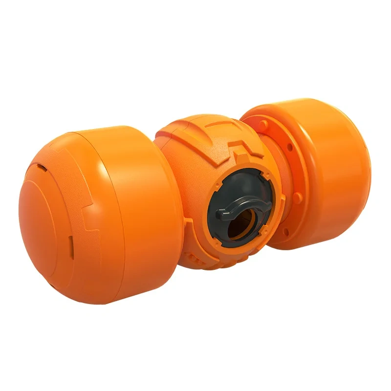 Large Dog Interact Toy Adjustable Food Leak Aperture Dispenser Pulley Wobble Wag Giggle Squeaky Slowly Feeding Durable Supplies
