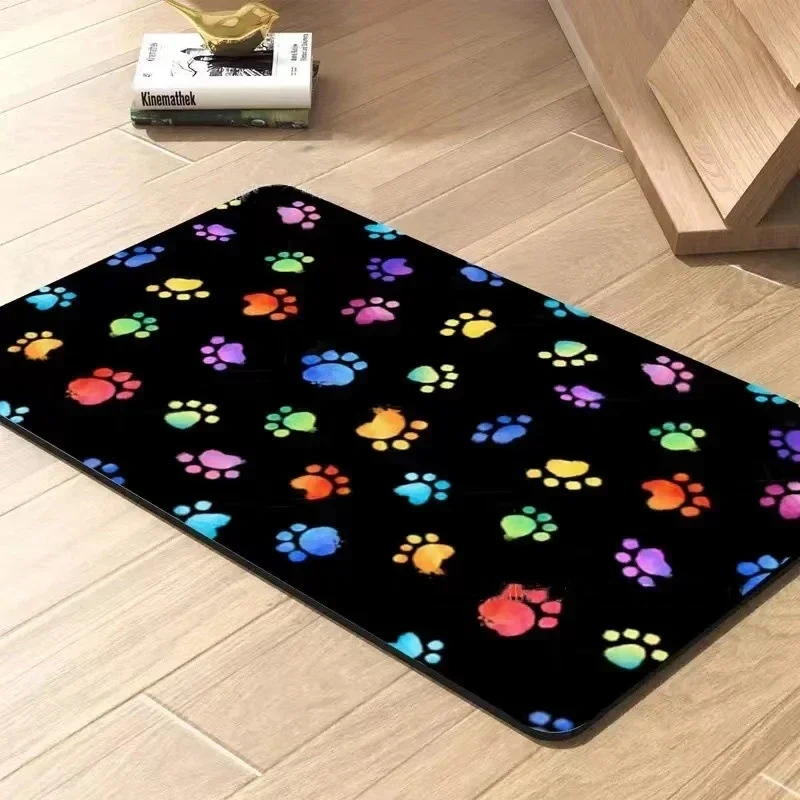 Pet cat and dog meal mats, feeding mats, waterproof, quick drying, easy to clean, beautiful supplies, cat mats, cat products