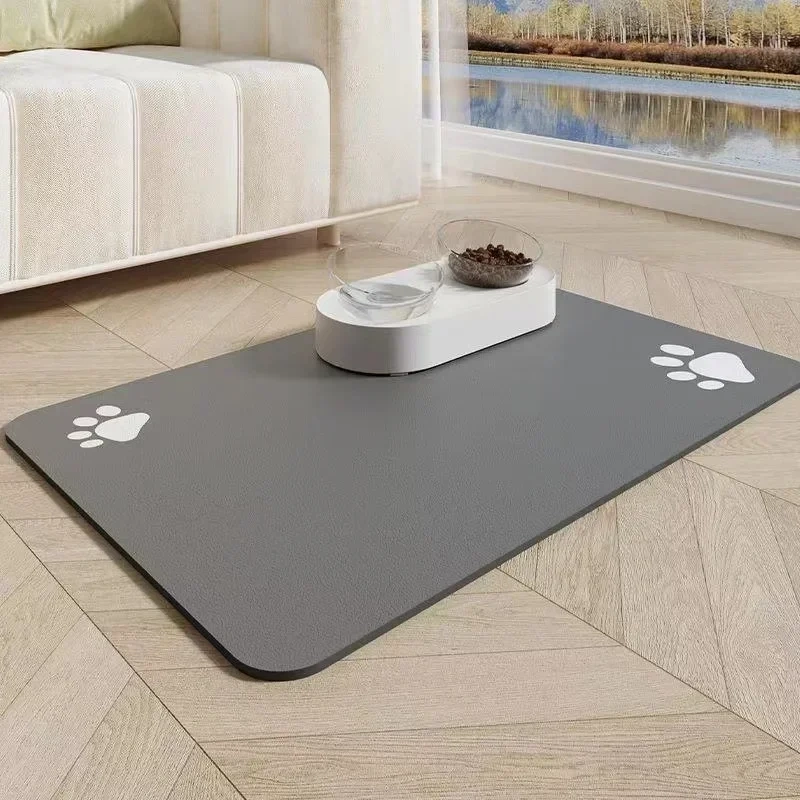 Pet cat and dog meal mats, feeding mats, waterproof, quick drying, easy to clean, beautiful supplies, cat mats, cat products
