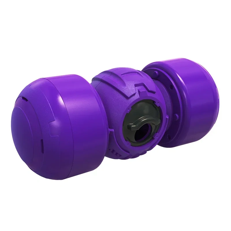 Large Dog Interact Toy Adjustable Food Leak Aperture Dispenser Pulley Wobble Wag Giggle Squeaky Slowly Feeding Durable Supplies