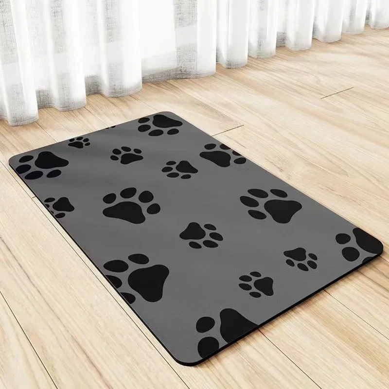 Pet cat and dog meal mats, feeding mats, waterproof, quick drying, easy to clean, beautiful supplies, cat mats, cat products