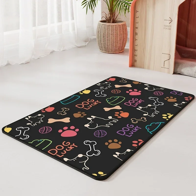 Pet cat and dog meal mats, feeding mats, waterproof, quick drying, easy to clean, beautiful supplies, cat mats, cat products