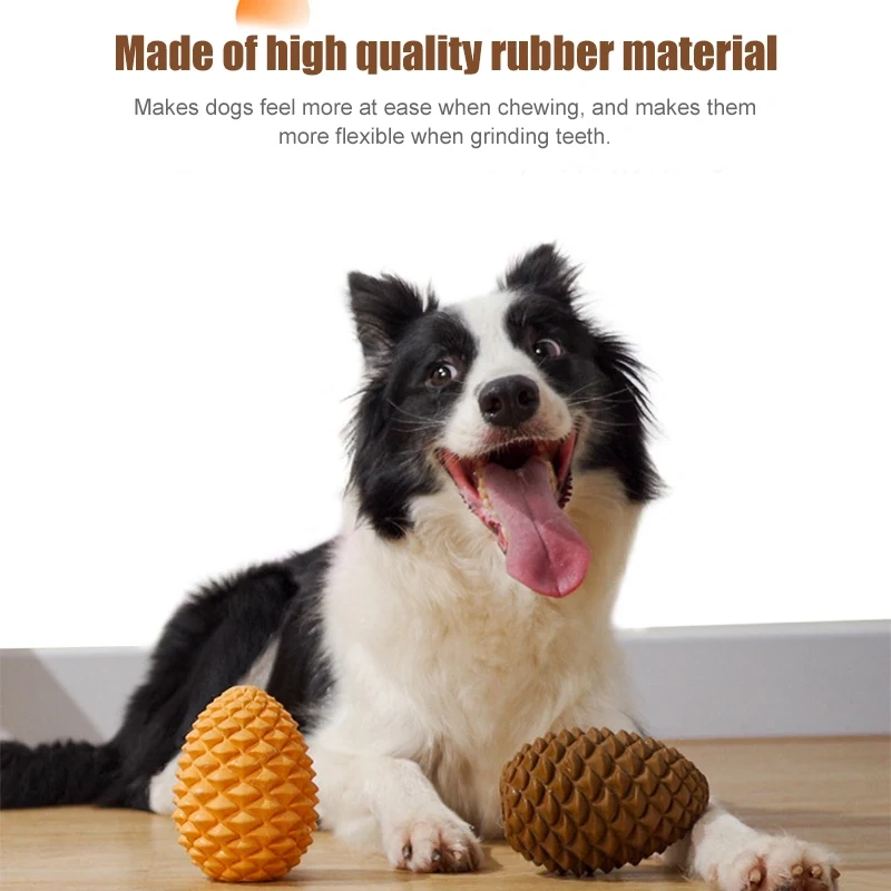 Dog Spill Toy Biomimetic Pineapple Dog Toy Interactive Puzzle Card Food Pet Supplies Spill Ball Pet Interactive Toys