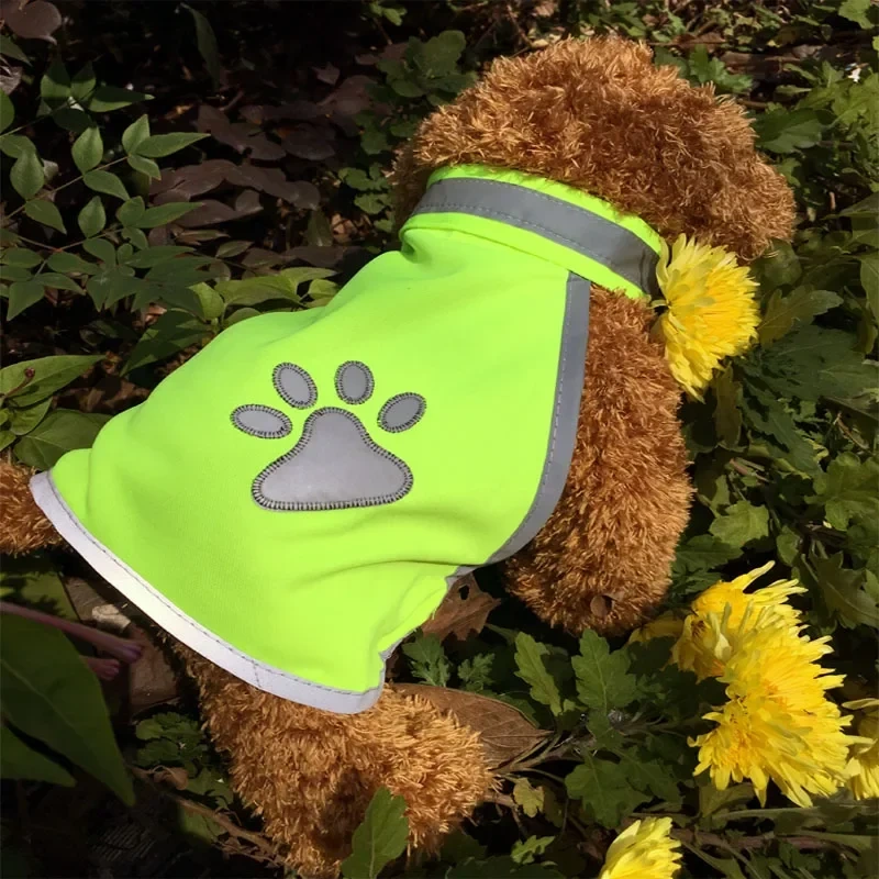 Reflective Pet Vest Cooling Vest For Cat High Visibility Breathable Dog Anxiety Vest Outdoor Walking Fluorescent Dog Life Jacket