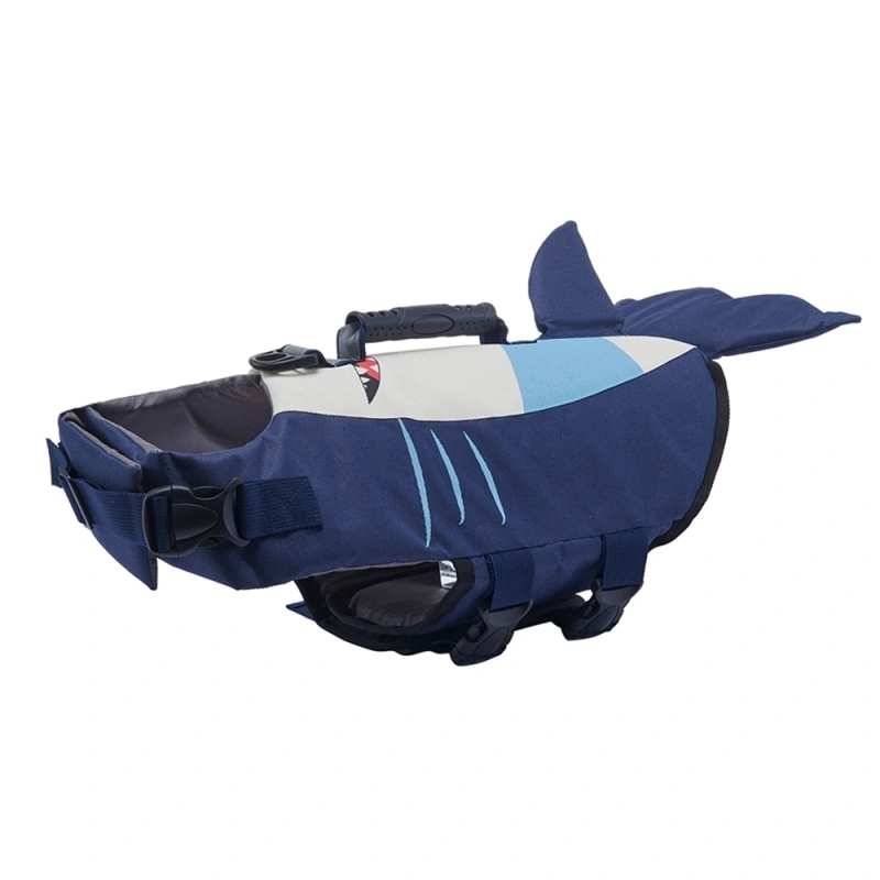 Dog Life Jacket Reflective Adjustable Summer Pet Dog Swimwear Safety Vest Enhanced Buoyancy Pet Life Jacket for Small Large Dogs