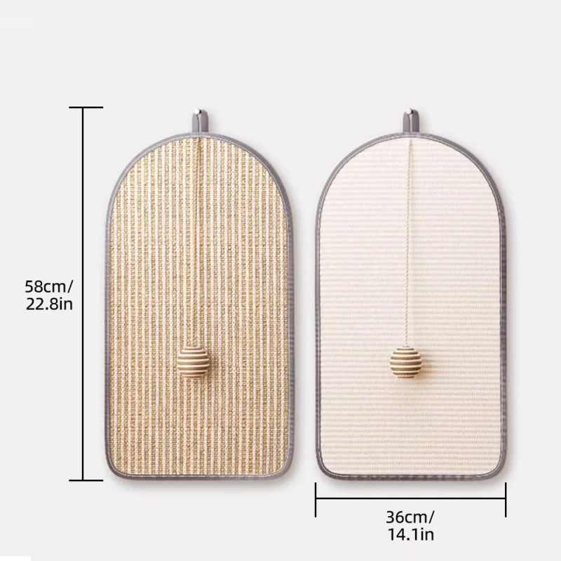 Anti Cat Scratch Sofa Protection Natural Sisal/Jute Cat Scratcher Blanket Post Mat Pet Toy for Protecting Furniture Foot Sofa