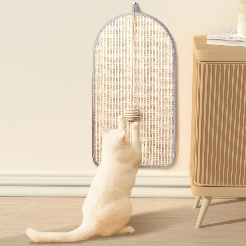 Anti Cat Scratch Sofa Protection Natural Sisal/Jute Cat Scratcher Blanket Post Mat Pet Toy for Protecting Furniture Foot Sofa
