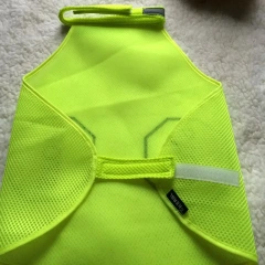 Reflective Pet Vest Cooling Vest For Cat High Visibility Breathable Dog Anxiety Vest Outdoor Walking Fluorescent Dog Life Jacket