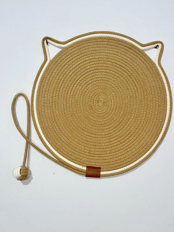 Cotton Rope Cat Scratcher Board Cat Scratching Post Mat Toy Bed Mat Claw Sharpener Scrapers For Cats Grinding Nail Pad Mat