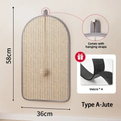 Anti Cat Scratch Sofa Protection Natural Sisal/Jute Cat Scratcher Blanket Post Mat Pet Toy for Protecting Furniture Foot Sofa