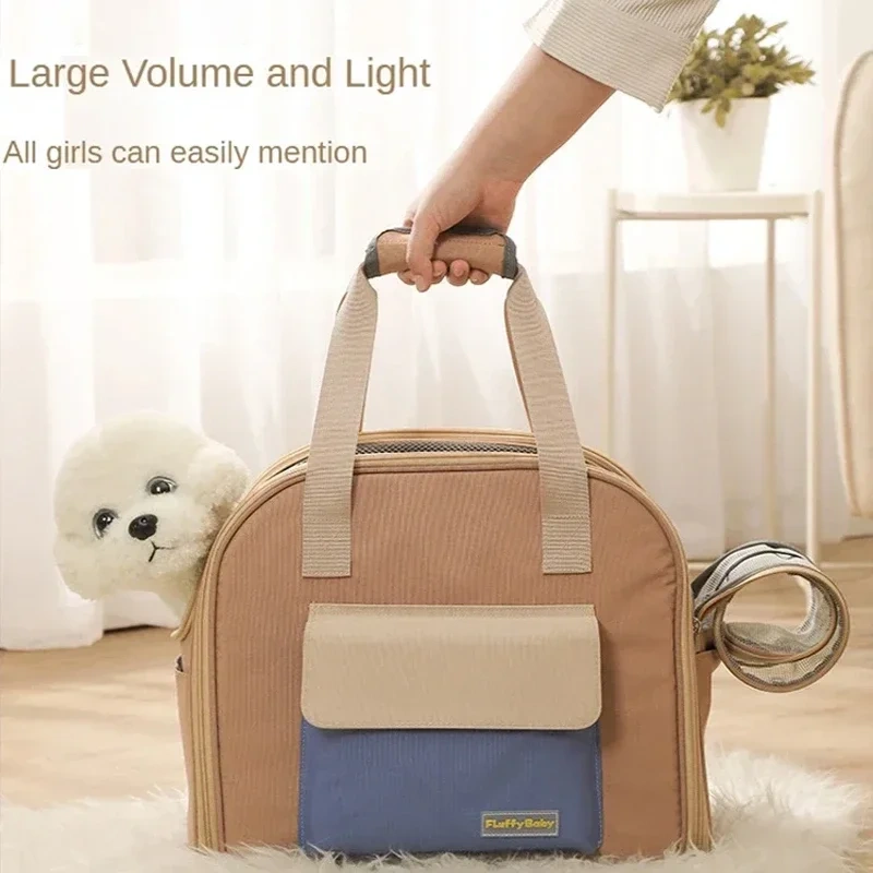 Multifunctional Tent Pet Bag Breathable Cat Dog Backpac for Travel Small Dog Handbags Comfortable Puppy Transport Shoulder Bags