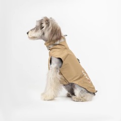 Pet raincoat Adjustable Lightweight Waterproof Windproof Dog Raincoat Hooded Poncho Dog Rain Jacket