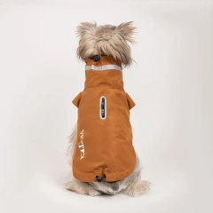 Pet raincoat Adjustable Lightweight Waterproof Windproof Dog Raincoat Hooded Poncho Dog Rain Jacket
