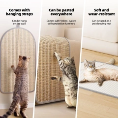 Anti Cat Scratch Sofa Protection Natural Sisal/Jute Cat Scratcher Blanket Post Mat Pet Toy for Protecting Furniture Foot Sofa