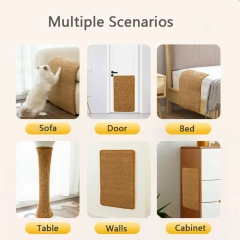 Cat Climbing Mat With Self-Adhesive Backing Wear-Resistant Cat Scratch Sofa Tape Cats Scratch Board Scratching Post Pet Supplies