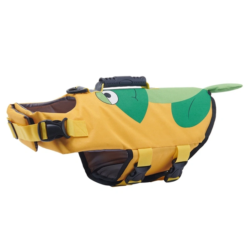 Dog Life Jacket Reflective Adjustable Summer Pet Dog Swimwear Safety Vest Enhanced Buoyancy Pet Life Jacket for Small Large Dogs