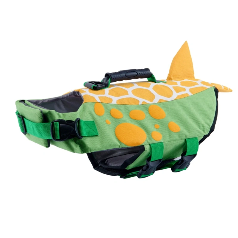 Dog Life Jacket Reflective Adjustable Summer Pet Dog Swimwear Safety Vest Enhanced Buoyancy Pet Life Jacket for Small Large Dogs