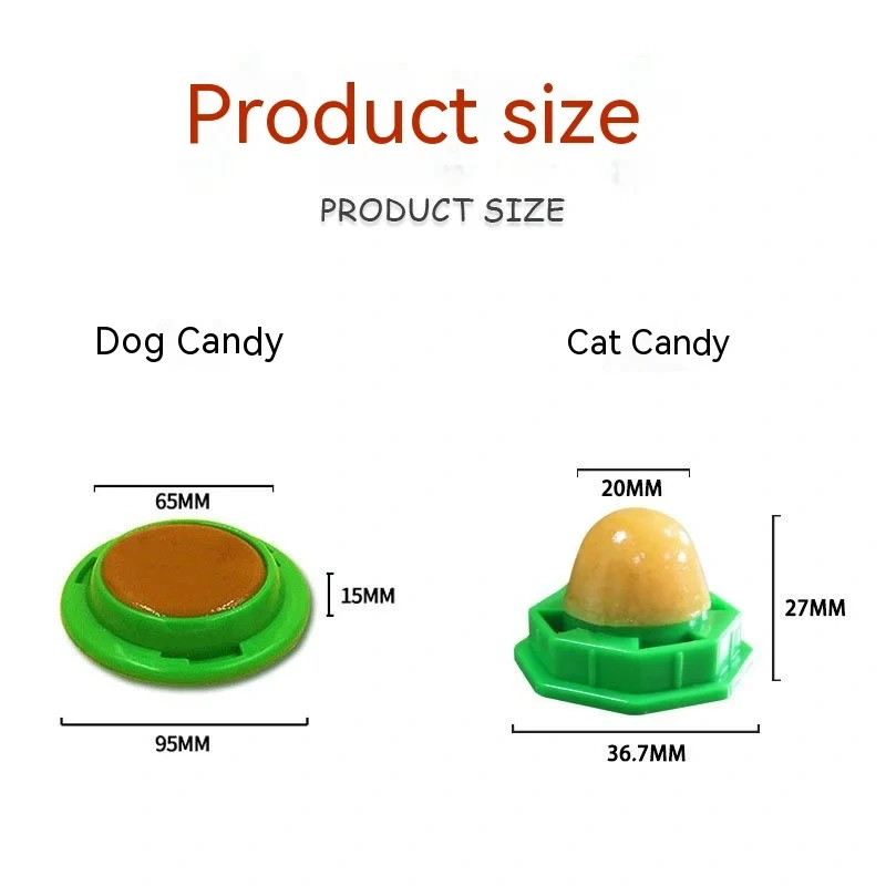 Dog Candy Licklickle Pet Treats Cat Candy Dog Food Cat Pet Supplies Energy Nutrition Sugar, Sticky Wall Cat Accessories
