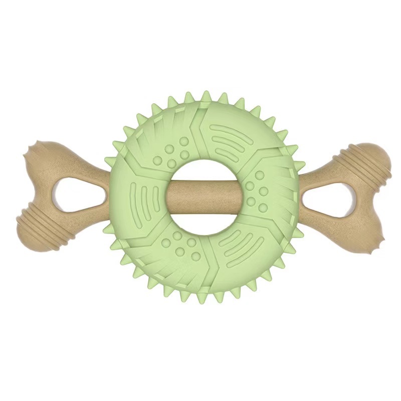Contrast Color Cute Design Bone Shape Dog Chew Toy Fidget toys Accesorios perros Duck plush Dog toy indestructible Snuffle mat