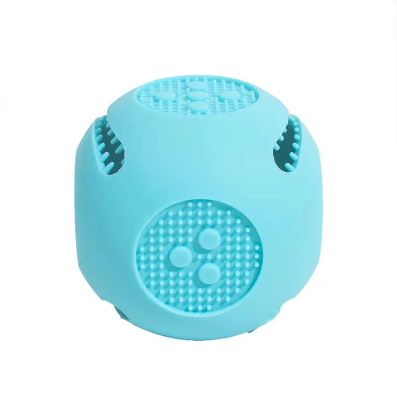Pet Dog Toy Leaking Food Interactive Ball Toy Bite Resistant Dog Teeth Cleaning Slow Food Toys Funny Puppy Training Puzzle Toy