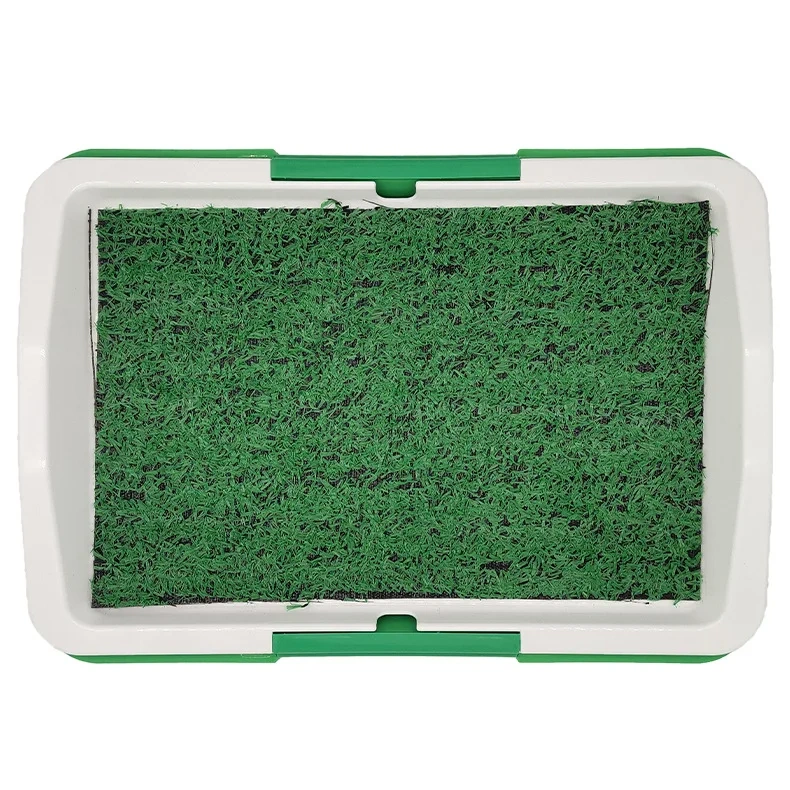47x34cm Pet Dog Grass Patch Toilet Puppy Potty Trainer Indoor Training Tray Small dog Toilets Three Layers