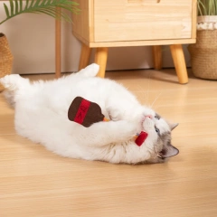 Catnip cat Toys Teeth Sharpening Anti-bite Spring Plush Catnip Toys Kitten Interactive Chew Toys Pet Supplies