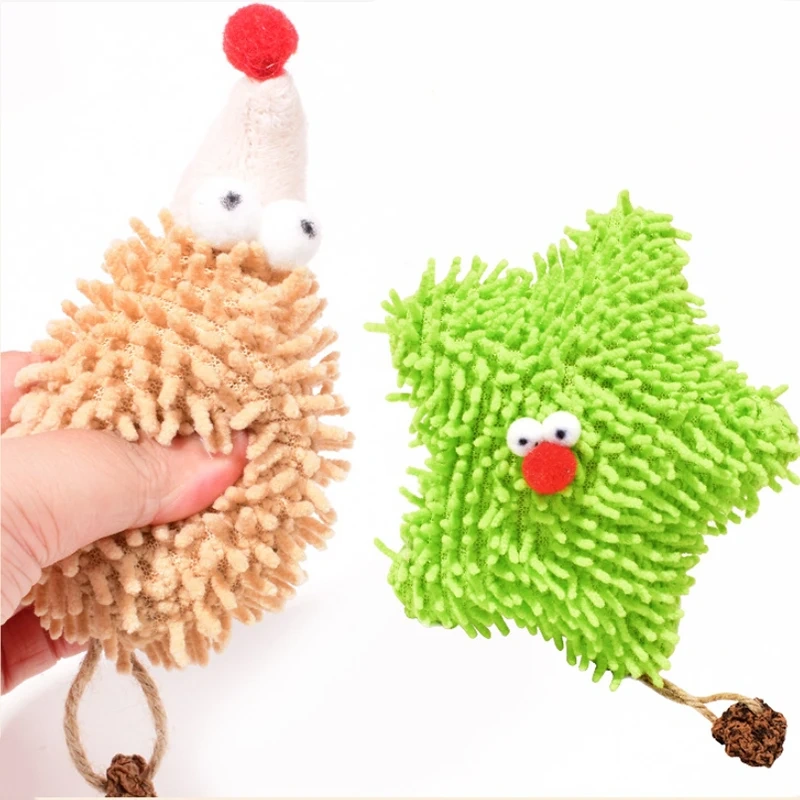 Interactive Plush Cat Toy Pet Bite Toys, Cat Catnip Chewing Toy Teeth Grinding Plush Toy Pet Supplies