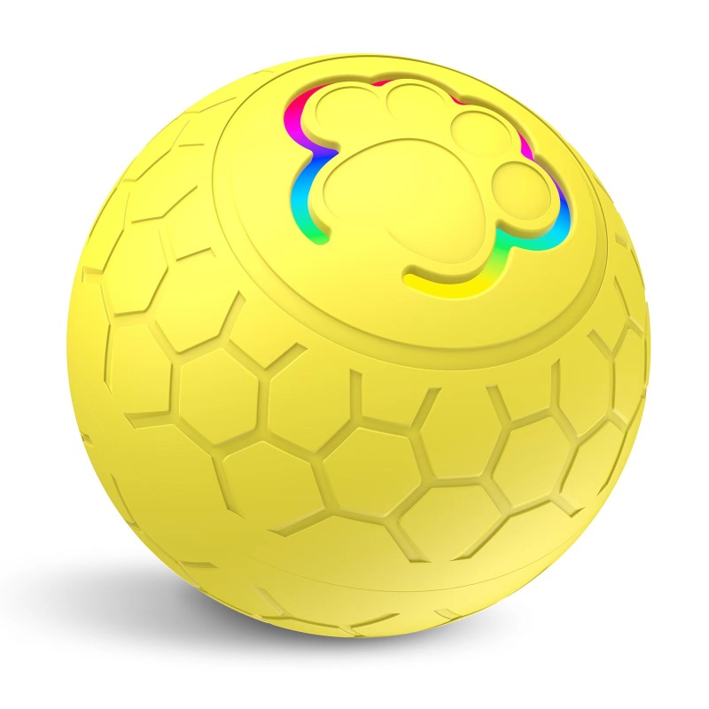 Smart Interactive Dog Ball Toy Rechargeable Automatic Rolling Ball With 2 Modes Motion Activated Remote Control Dog Toys