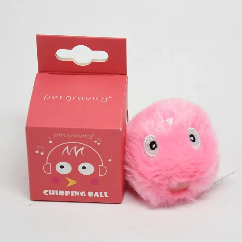 Smart Interactive Catnip Ball | Plush Electric Toy with Sound & Squeak | Ultimate Fun & Training for Kittens