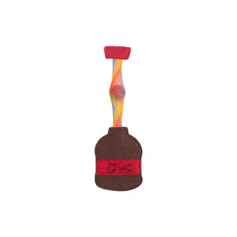 Catnip cat Toys Teeth Sharpening Anti-bite Spring Plush Catnip Toys Kitten Interactive Chew Toys Pet Supplies