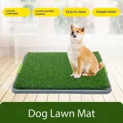 43X68cm Pet Dog Grass Patch Toilet Puppy Potty Trainer Indoor Training Tray Pet Toilets Three Layers