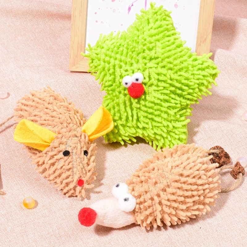 Interactive Plush Cat Toy Pet Bite Toys, Cat Catnip Chewing Toy Teeth Grinding Plush Toy Pet Supplies