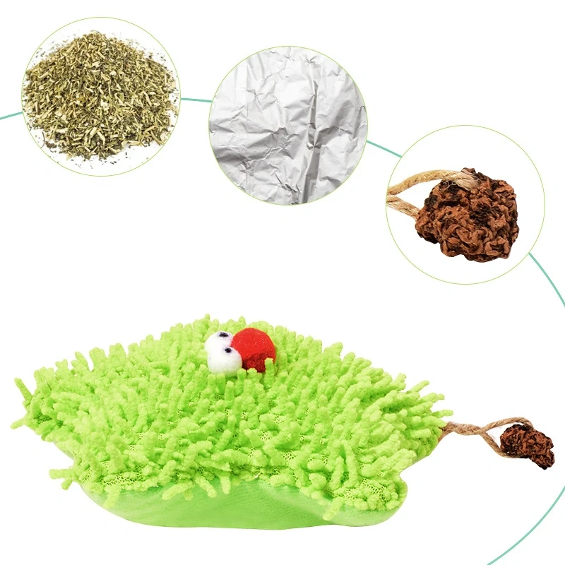 Interactive Plush Cat Toy Pet Bite Toys, Cat Catnip Chewing Toy Teeth Grinding Plush Toy Pet Supplies